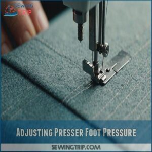 Adjusting Presser Foot Pressure