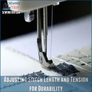 Adjusting Stitch Length and Tension for Durability