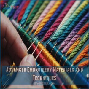 Advanced Embroidery Materials and Techniques