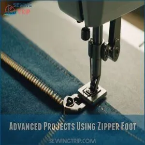 Advanced Projects Using Zipper Foot