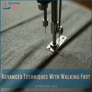 Advanced Techniques With Walking Foot