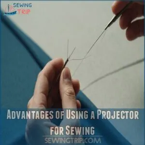 Advantages of Using a Projector for Sewing