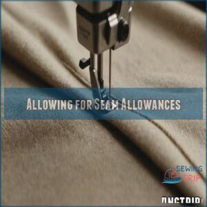 Allowing for Seam Allowances Allowing for Seam Allowances
