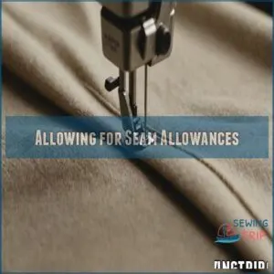 Allowing for Seam Allowances