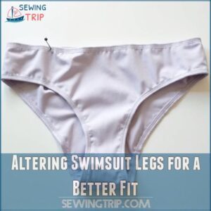 Altering Swimsuit Legs for a Better Fit