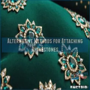 Alternative Methods for Attaching Rhinestones