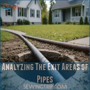 Analyzing The Exit Areas of Pipes