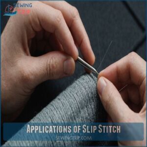 Applications of Slip Stitch