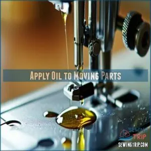 Apply Oil to Moving Parts