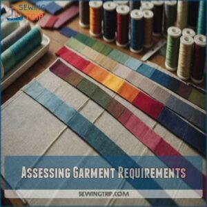 Assessing Garment Requirements Assessing Garment Requirements