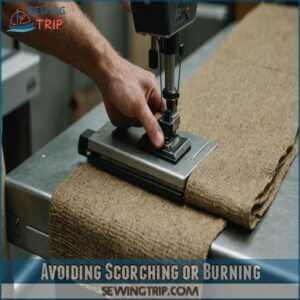 Avoiding Scorching or Burning