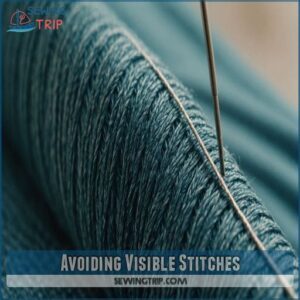 Avoiding Visible Stitches