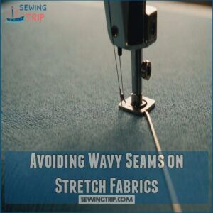 Avoiding Wavy Seams on Stretch Fabrics Avoiding Wavy Seams on Stretch Fabrics