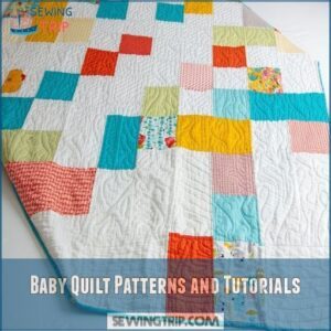 Baby Quilt Patterns and Tutorials