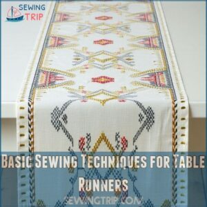 Basic Sewing Techniques for Table Runners