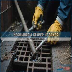 Becoming a Sewer Cleaner