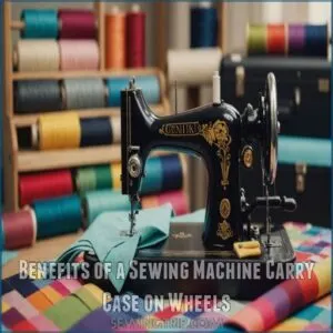 Benefits of a Sewing Machine Carry Case on Wheels