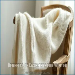 Benefits of Cashmere for Winter