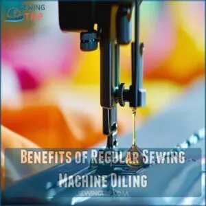 Benefits of Regular Sewing Machine Oiling