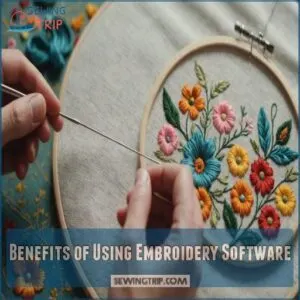 Benefits of Using Embroidery Software