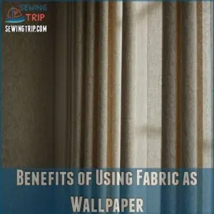 Benefits of Using Fabric as Wallpaper