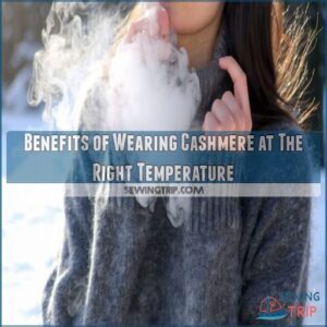 Benefits of Wearing Cashmere at The Right Temperature