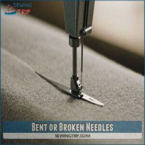 Bent or Broken Needles Bent or Broken Needles