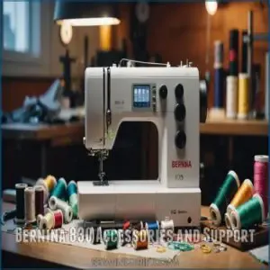 Bernina 830 Accessories and Support