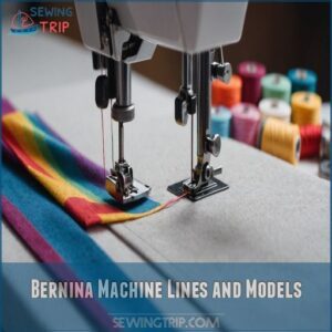 Bernina Machine Lines and Models