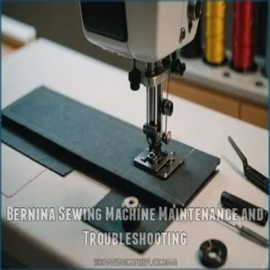 Bernina Sewing Machine Maintenance and Troubleshooting