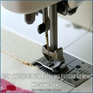 Best Practices for Avoiding Future Sewing Machine Jams