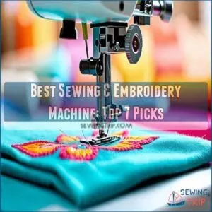 best sewing and embroidery machine