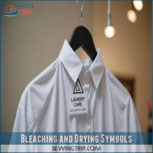 Bleaching and Drying Symbols