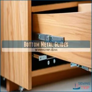 Bottom Metal Glides