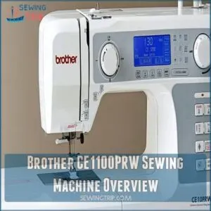 Brother CE1100PRW Sewing Machine Overview