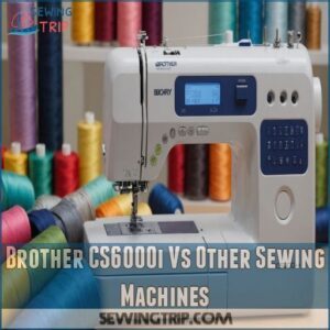 Brother CS6000i Vs Other Sewing Machines