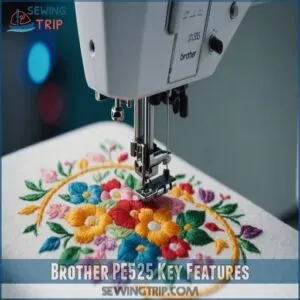 Brother PE525 Key Features