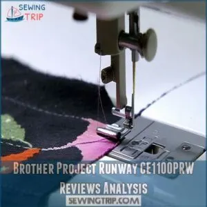 Brother Project Runway CE1100PRW Reviews Analysis