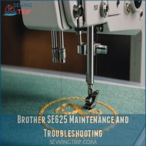 Brother SE625 Maintenance and Troubleshooting