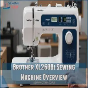 Brother XL2600i Sewing Machine Overview