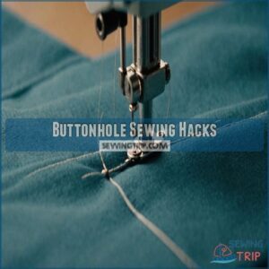 Buttonhole Sewing Hacks