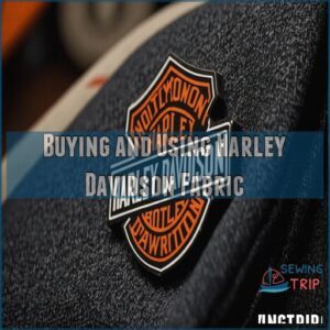 Buying and Using Harley Davidson Fabric