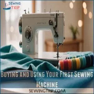 Buying and Using Your First Sewing Machine