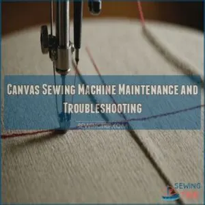 Canvas Sewing Machine Maintenance and Troubleshooting