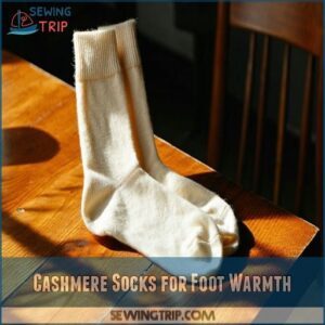 Cashmere Socks for Foot Warmth