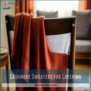 Cashmere Sweaters for Layering