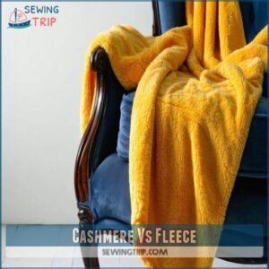 Cashmere Vs Fleece