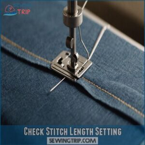 Check Stitch Length Setting