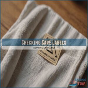 Checking Care Labels