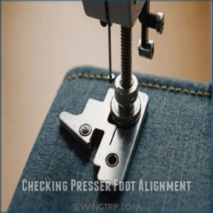 Checking Presser Foot Alignment